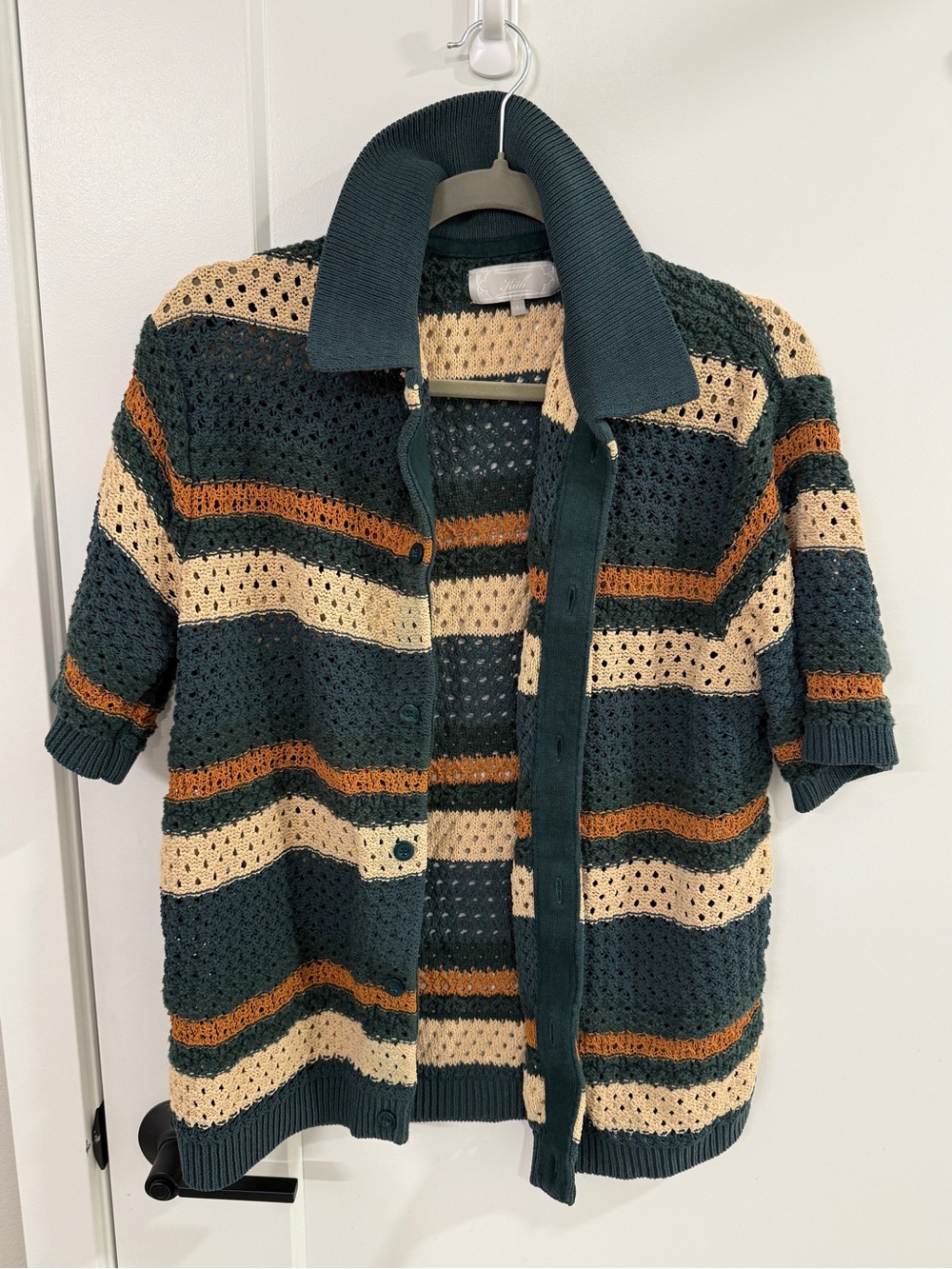Kith Thompson Crochet Buttondown
